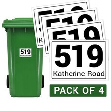 Wheelie Bin Numbers