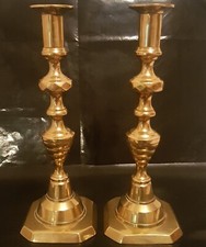 Victorian Pair of Cast Brass