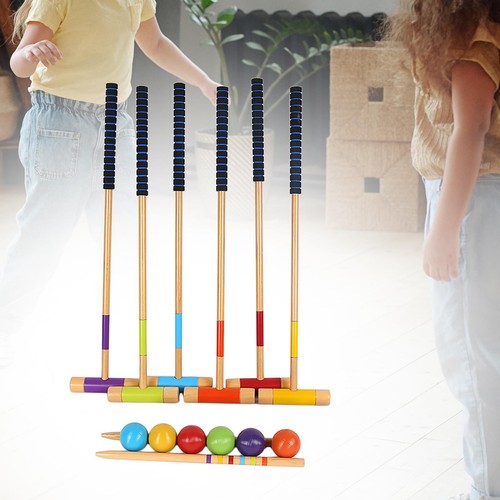 Pieces outdoor croquet set - pieces,