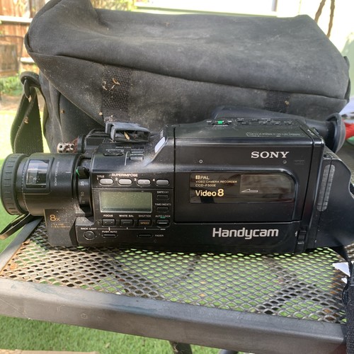 Vintage sony video camera - vintage,