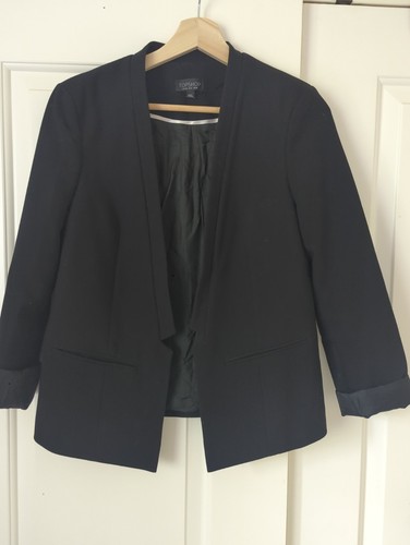 Women black suit jacket - women's,