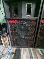 WEM ( Watkins electrical music)  A Pair Of modified Vendetta speaker Cabinets.