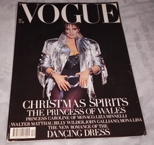 VOGUE MAGAZINE December 1989