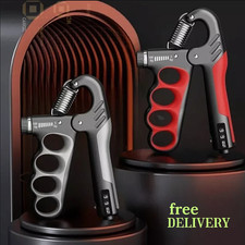 5-100kg Grip Strength Gym Wrist Expander Hand Strengthener Adjustable  Muscle UK
