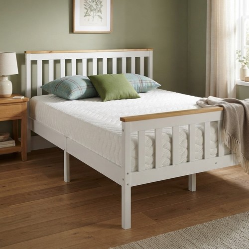 Timeless white solid wood - white,