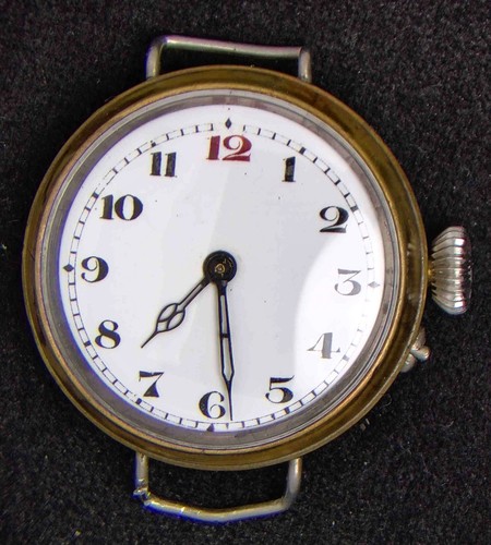 Antique trench white enamel - trench,