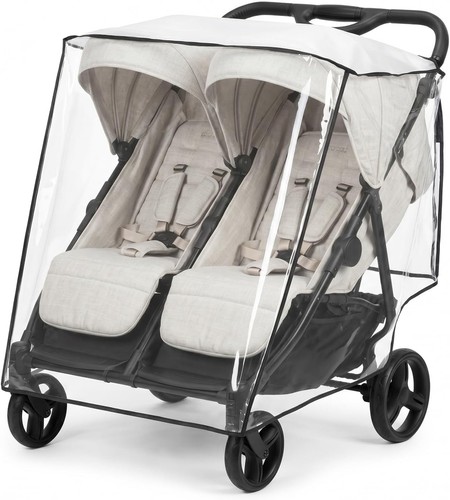 Universal double pram rain - double,