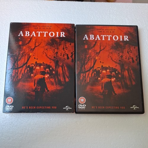 Abattoir dvd with - with, cover