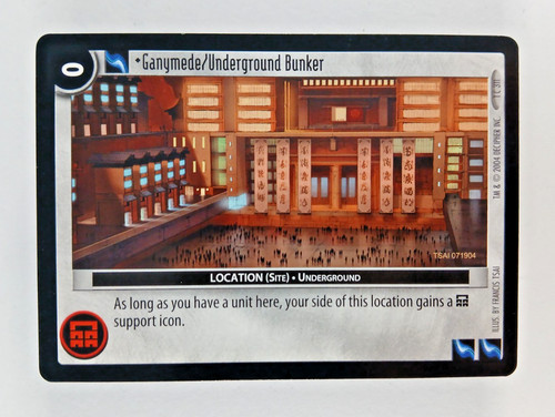 Ganymede underground bunker - underground,