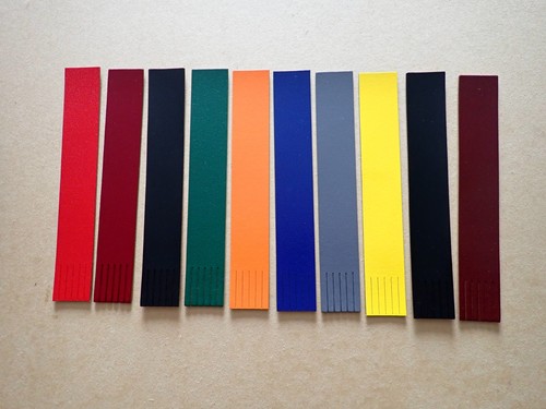 Assorted blank leather - x,