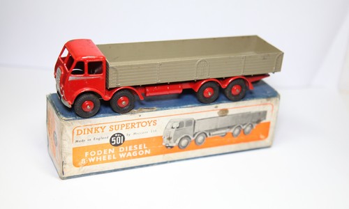 Dinky 501 foden diesel - diesel, wheel
