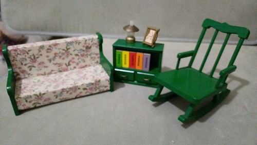 Vintage sylvanian families old - families,
