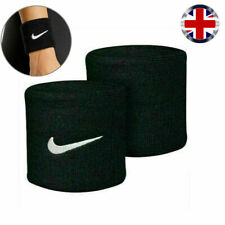 Nike Wristbands Swoosh Sports Sweat Stretch Set Of 2 Tennis Football Official