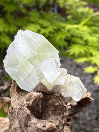 Green large cubic apophyllite - green,