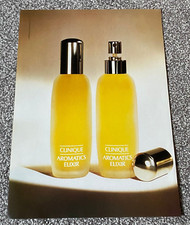 Original Vintage 1989 Magazine Advert Picture Ad Clinique Aromatics Elixir 80's