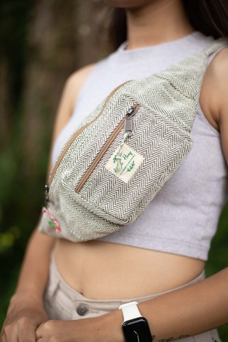 Fanny pack hemp and cotton - fanny,