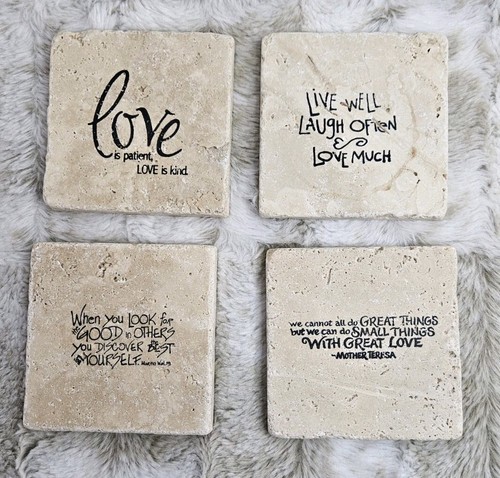 Set tumbled travertine - of,