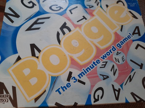 Boggle board game - game, ages