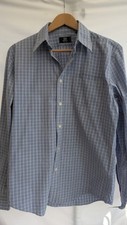 Boggi Milano Blue Checkered