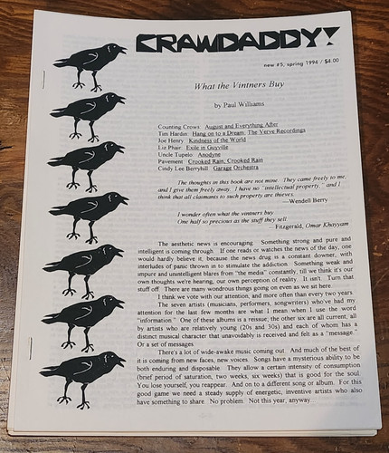 Crawdaddy magazine new - crawdaddy,