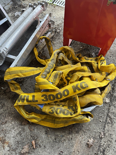 Yellow lifting sling - yellow, sling/strap