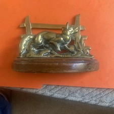 Antique Fox and Fence Letter