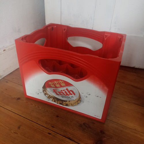 Genuine fruh red beer crate - genuine,