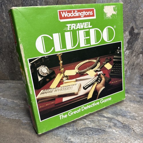 Travel cluedo waddingtons - cluedo,