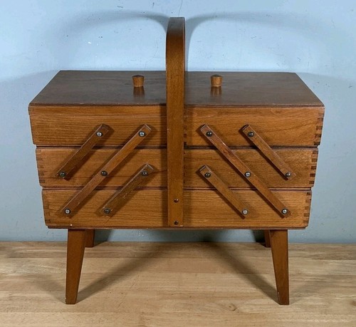 Vintage wooden cantilever - wooden,
