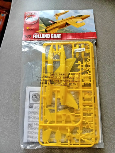 Airfix folland gnat - 1:72,