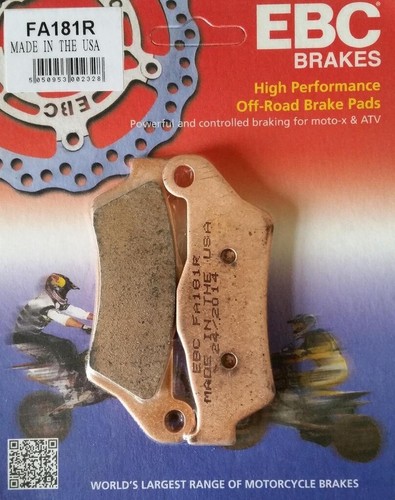 Fa181r ebc brake - pads, fit
