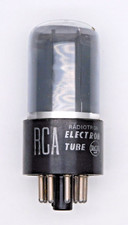 RCA 6SN7GT VT-231 Grey Glass Valve Tube New Old Stock (V4)
