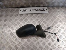 FIAT IDEA MK1 OFFSIDE DRIVERS RIGHT MANUAL DOOR WING MIRROR BLACK 2003-2006