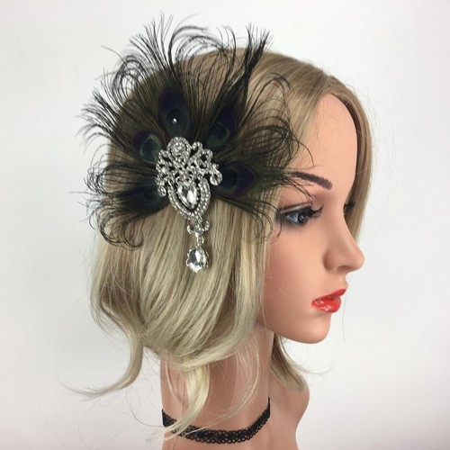 1920s headpieces hair clip - headpieces,