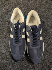 TU MAN NAVY LACE UP  MENS TRAINERS SHOES UK 11-EUR 45 "Retro Runners" Nice Look