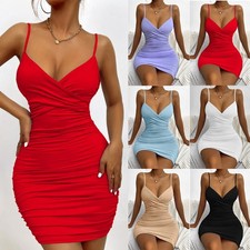 Womens Bodycon Mini Tank Dress