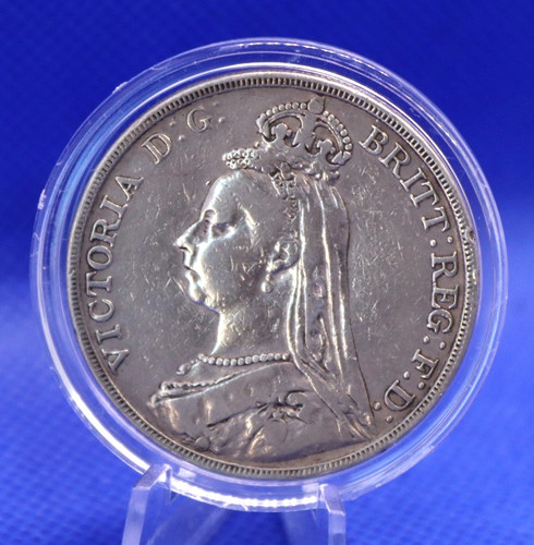 1891 queen victoria crown coin - 1891,