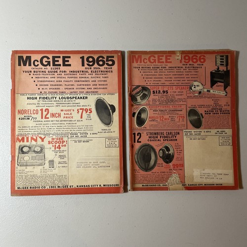 Vintage 1965 mcgee - mcgee, radio