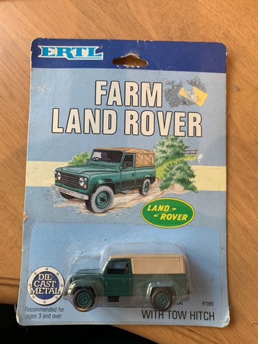 Ertl farm land rover opened - ertl,