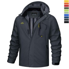 Men's Hooded Raincoat