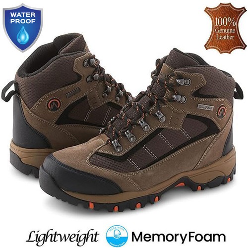 Mens waterproof leather hiking - waterproof,