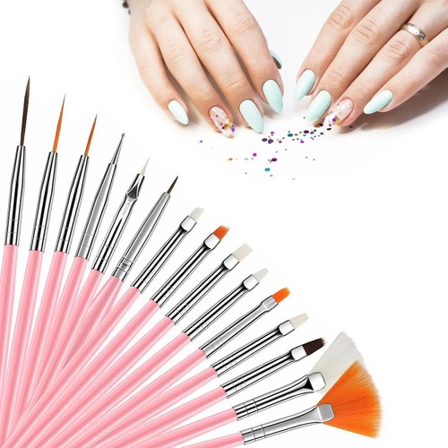 15pcs nail art brush - 15pcs,