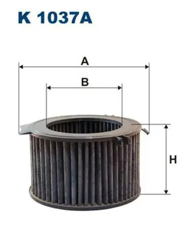 Cabin filter activated carbon - activated,