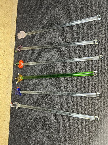 Glass cocktail sticks with - cocktail,