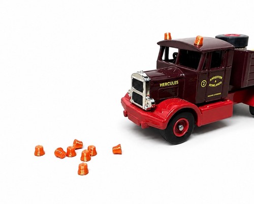 Scale orange beacon - 1/76,