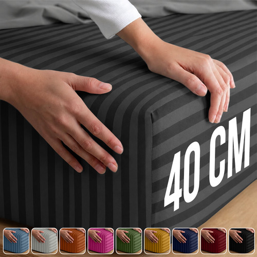 Extra deep fitted sheet - 40, cm