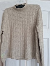 Lindex Oatmeal Jumper Size L