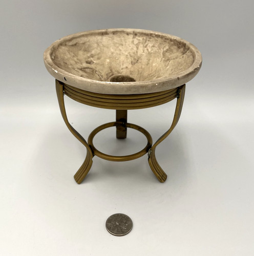Brass triple leg display - triple, stand
