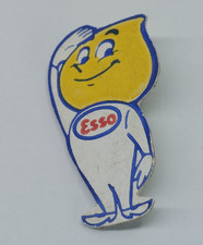Vintage Esso Man Pin Badge