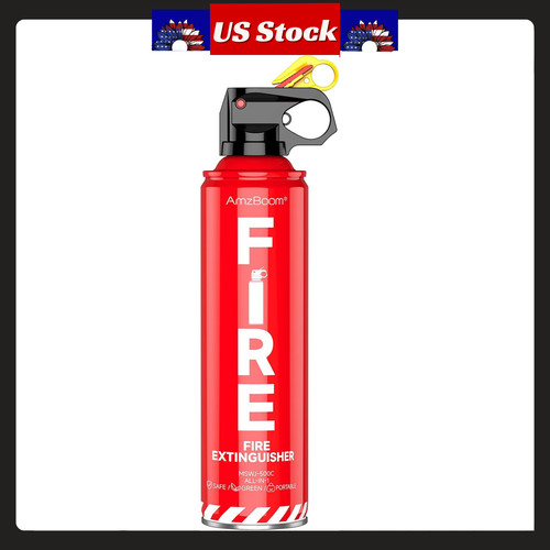 Home fire extinguisher - home, abck